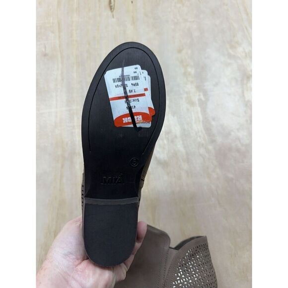 Mia Kids Little/Big Girl's Gilli Ankle Boots Slip-On Shoes Cognac Sz 5 - Picture 3 of 8